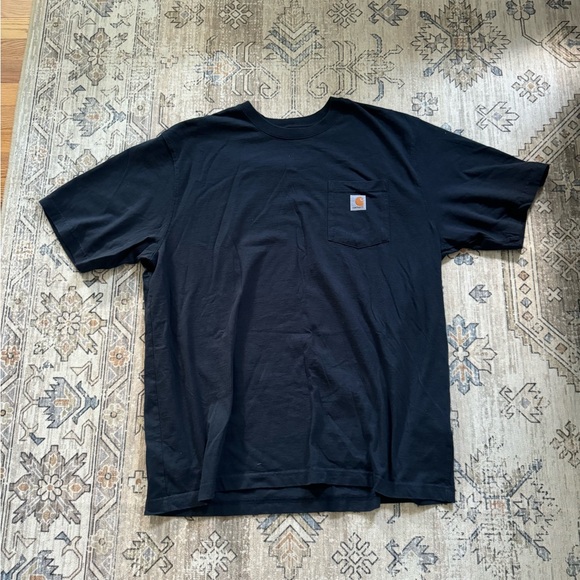 NWOT Navy Blue xl Carhartt loose fit tee. Never worn - Picture 1 of 3